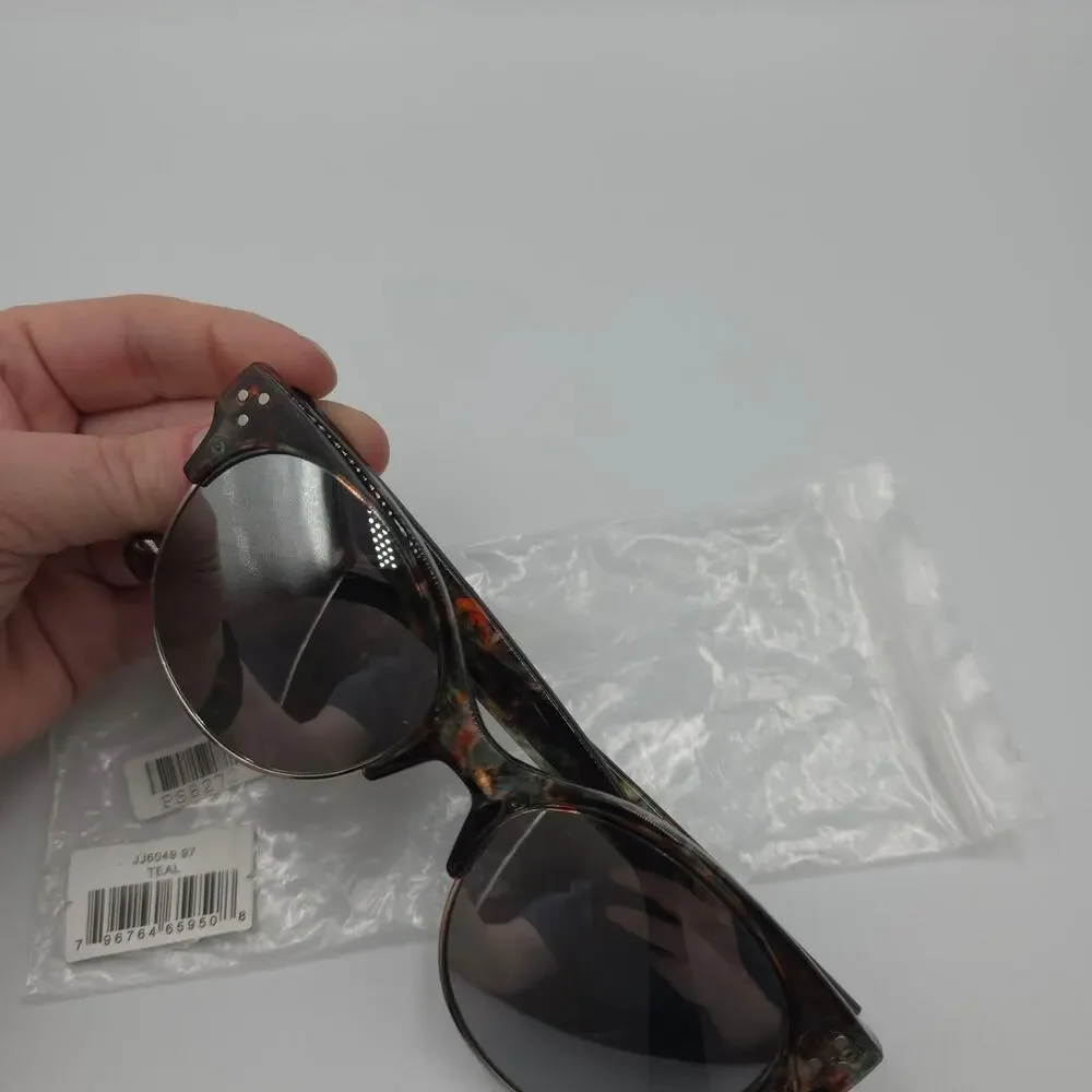 Joe's Jeans Women's Tortoise Round Browline Sunglasses (Model: JJ6049)